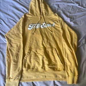 Yellow Full Send Hoodie